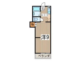 弥生ハイツ【2階】の間取り