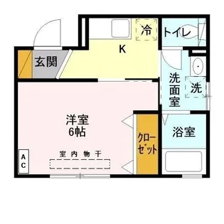 ドルフクレセント 参番館【2階】の間取り