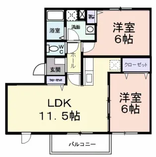 New Eldem 若竹 3【1階】の間取り