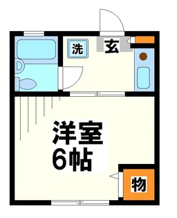 エスぺランサ調布【2階】の間取り