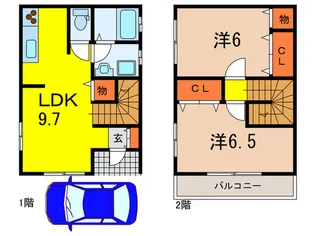Belle Lead 鹿塩の間取り