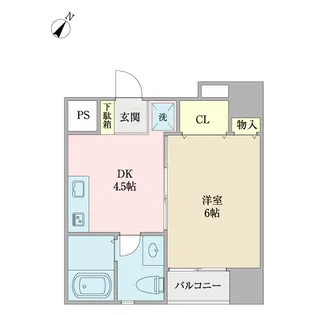 Brave浦安【2階】の間取り