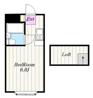 ベルピア伊勢原2【1階】の間取り