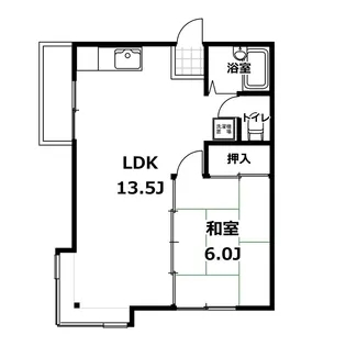 セゾンテルヌマNo.2【2階】の間取り