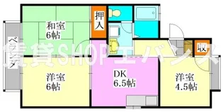 クレールハイツ鷺沼【2階】の間取り