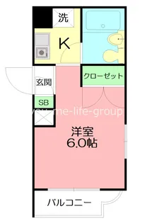 ジュネパレス平塚第19【1階】の間取り