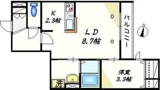トリアノン南久が原【3階】の間取り