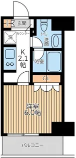 City Lux Tobe【3階】の間取り