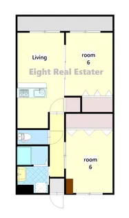 赤坂マンション【3階】の間取り