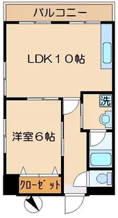 パークサイド安達【4階】の間取り