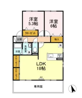 M・SQUARE【1階】の間取り