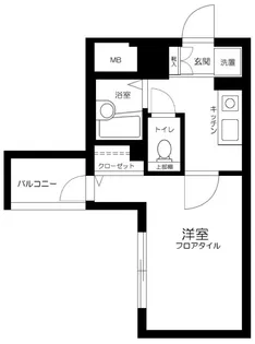 プレール文京ウエスト【10階】の間取り