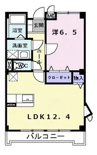 セイバリー【2階】の間取り