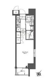 コンフォリア滝野川【3階】の間取り