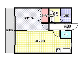 グレートヒルズ2番館【2階】の間取り