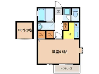 プレリュード【2階】の間取り