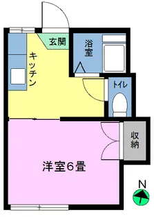フォーブル須永【2階】の間取り