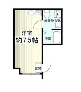 ラビアン富士見台【2階】の間取り