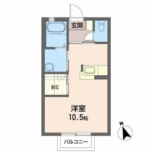 国見グリーンルーフ【2階】の間取り
