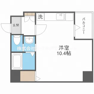 パレス東洋福島館【2階】の間取り