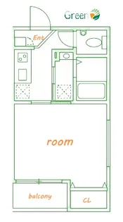 MAISON DE SHONAN【3階】の間取り