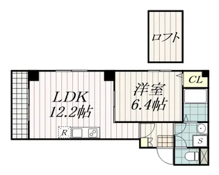 プレシア千葉中央【1階】の間取り