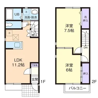 Collina(コリーナ)の間取り