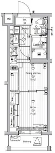 PREMIUM CUBE 世田谷#mo【3階】の間取り