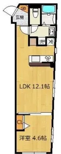 中野レーベル【3階】の間取り
