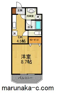 オリーブ【2階】の間取り