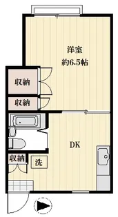 ひでん荘【1階】の間取り