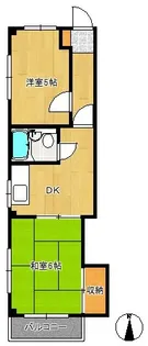 ミヤマハイツ【3階】の間取り