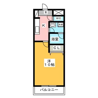 La Paltida【1階】の間取り