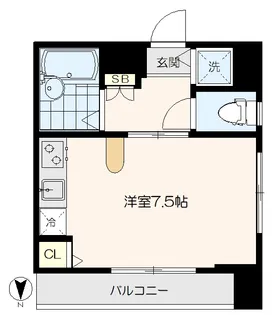 パナ・ハイム練馬【8階】の間取り