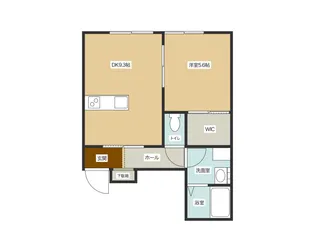 ルートN【1階】の間取り