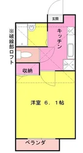 キャメル大島【3階】の間取り