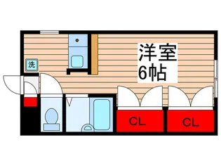 オリバーハウスII【2階】の間取り