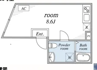 アーバンフロント日暮里【4階】の間取り