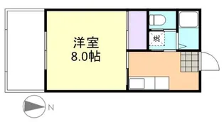 コーポ青江【2階】の間取り