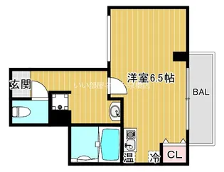 アイファースト成育【5階】の間取り