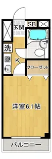 メルシー用賀【5階】の間取り