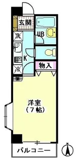 ヴィラ・オーキッド【4階】の間取り