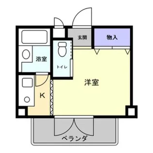 サンプラザ・ベビードール【3階】の間取り