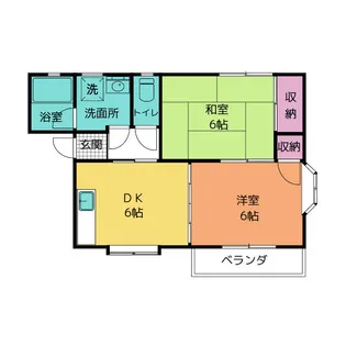 エクセラン梅原 II【1階】の間取り