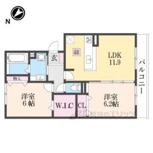 AvantRivie’re【1階】の間取り