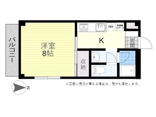 フラッツアナン【2階】の間取り