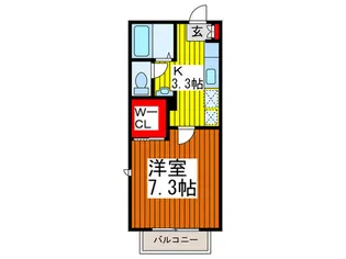 マ-マレ-ド【2階】の間取り