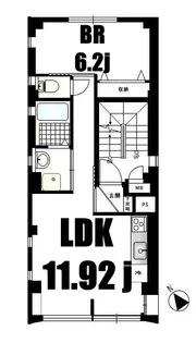 b’CASA横浜星川【4階】の間取り