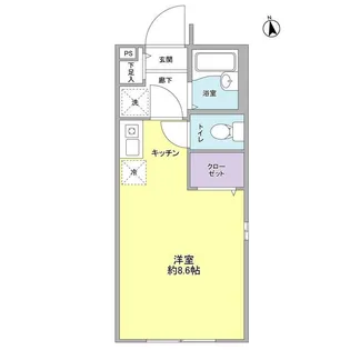 メゾン・プルミエ136【2階】の間取り