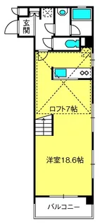 KETY【3階】の間取り